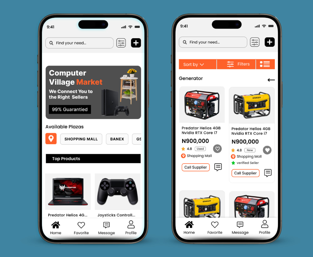 Sonlight Tech UI/UX design project image