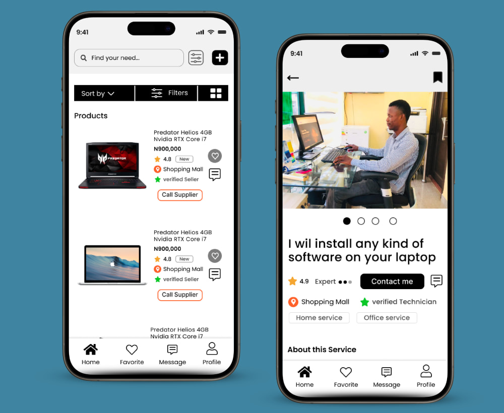 Sonlight Tech UI/UX design project image