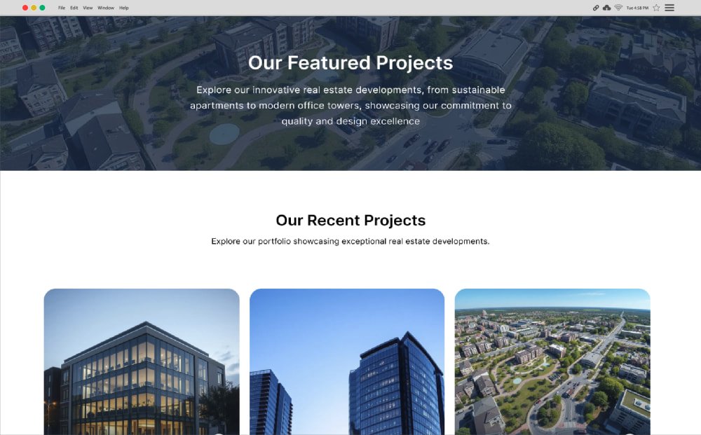 Afrigrand website project image