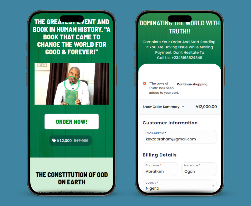 The Laws of Truth website project image